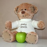 personalised teddy bear for newborn